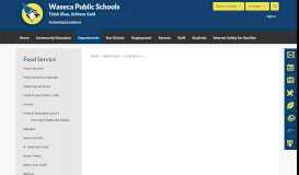 
							         Use Infinite Campus for Food Service Payments! - Waseca Public ...								  
							    