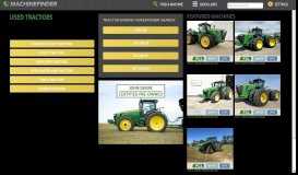 
							         Used tractors - MachineFinder								  
							    