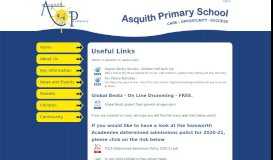 
							         Useful Links | Asquith Primary School								  
							    
