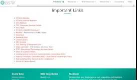 
							         Useful Links | BSW								  
							    