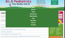 
							         Useful Links - Dr. K Pediatrics								  
							    