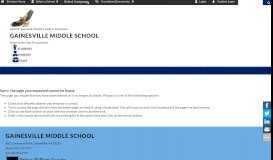 
							         Useful Links - Gainesville Middle School for the Arts and Sciences								  
							    