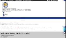 
							         Useful Links - Mountain View Elementary School								  
							    