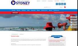 
							         Useful Links | SLS Sydney Branch - Surf Life Saving Sydney								  
							    