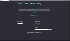 
							         Usenet Seiten/Boards - Deutscher Usenet Blog								  
							    