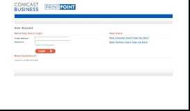 
							         User Account - Comcast Business PrintPoint								  
							    