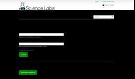 
							         User account | eScience Labs								  
							    