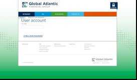 
							         User account | Global Atlantic Financial Group								  
							    