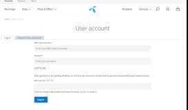 
							         User account | Grameenphone Online Shop								  
							    
