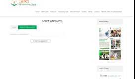 
							         User account | LAPO Microfinance Bank								  
							    