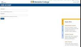 
							         User account | Medaille College								  
							    