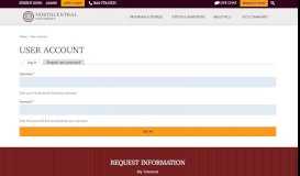 
							         User account | Northcentral University								  
							    