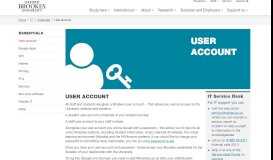 
							         User account - Oxford Brookes University								  
							    