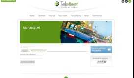 
							         User account | Telefleet								  
							    