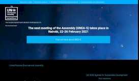 
							         User account | UN Environment Assembly								  
							    