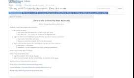 
							         User Accounts - Library and University Accounts - LibGuides at Alliant ...								  
							    