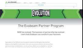 
							         User and Entity Behavioral Analytics Partners | Exabeam								  
							    