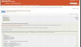 
							         User Authentication with Konica Minolta Bizhub - Ubuntu Forums								  
							    