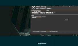 
							         User blog:THEJJRAT/Portal leak drama | Half-Life Wiki | FANDOM ...								  
							    