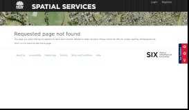 
							         User Guide C. Login Guide: Spatial Services Portal								  
							    