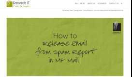 
							         User Guide: Release an Email from Spam Report in MP Mail ...								  
							    