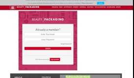 
							         User Login - Beauty Packaging								  
							    