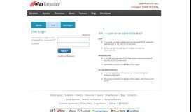 
							         User Login - eFax Corporate: Log into My Account | Internet Fax ...								  
							    