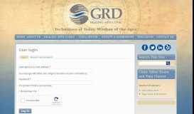 
							         User login | GRD Health and Healing - GRD Healing Arts Clinic								  
							    