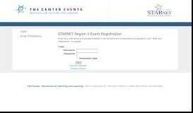 
							         User Login Page - Starnet - The Center: Resources for ...								  
							    