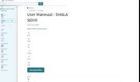 
							         User Mannual - SHALA SIDHI | Password (7.5K views) - Scribd								  
							    