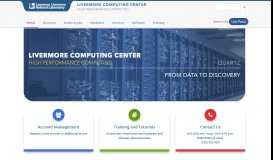 
							         User Portal | High Performance Computing - Livermore Computing								  
							    