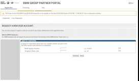 
							         User Registration - BMW Group Partner Portal - B2B Portal								  
							    