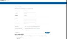 
							         User Registration - Sunny Portal								  
							    
