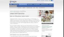 
							         User-Self-Service - wie sich Mitarbeiter selbst helfen								  
							    
