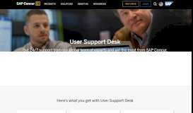
							         User Support Desk - 24/7 Direct Access to SAP Concur Experts - SAP ...								  
							    