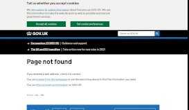 
							         Users of our website and web portals - privacy notice - GOV.UK								  
							    