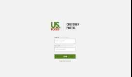 
							         USF Customer Portal Logon								  
							    