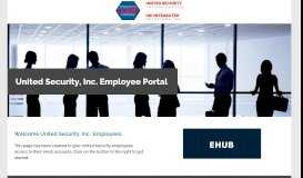 
							         USI Employee Portal Page - United Security Inc.								  
							    