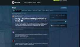 
							         Using a DualShock (PS4) controller in Portal 2? :: Portal General ...								  
							    