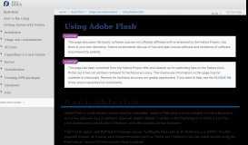 
							         Using Adobe Flash :: Fedora Docs Site								  
							    