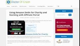 
							         Using Amazon Smile for Charity and Stacking with Shopping Portal ...								  
							    