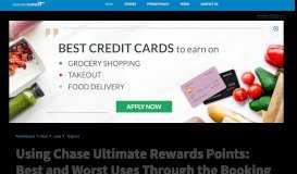 
							         Using Chase Ultimate Rewards Points, Part 1 – The Portal								  
							    