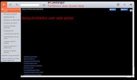
							         Using FortiVoice user web portal - Fortinet Online Help								  
							    