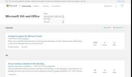 
							         Using Office 365 As a Customer Portal (with logins) - Microsoft ...								  
							    