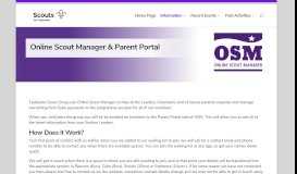 
							         Using Online Scout Manager | 1st Tadcaster Scout Group								  
							    