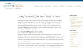 
							         Using PatientNOW from Start to Finish | Patient Now								  
							    