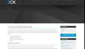 
							         Using the 3CX Web Client - 3CX								  
							    