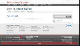 
							         Using the myIIT Portal...my.iit.edu - IIT School of Applied Technology								  
							    