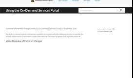 
							         Using the On-Demand Services Portal - Adobe Help Center								  
							    