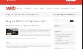 
							         Using The SSKB Portal For Self Service - QLD - SSKB - Strata ...								  
							    